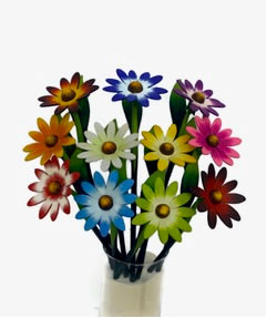 Shasta Daisy Wooden Flowers